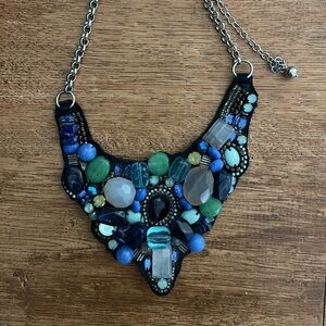 Chico's Multicolor Gemstone Necklace